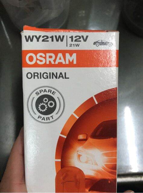 พร้อมส่ง-โปรโมชั่น-หลอดไฟ-osram-แท้-t20-เสียบใหญ่-สีส้ม-1-ไส้-wy21w-12v-21w-ส่งทั่วประเทศ-หลอด-ไฟ-หลอดไฟตกแต่ง-หลอดไฟบ้าน-หลอดไฟพลังแดด