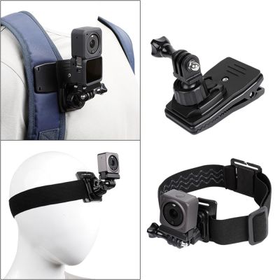 New Adjustable Holder For DJI ACTION 2 Backpack Clip DJI Sports Camera Head Strap Gopro 10 9 8 7 6 Chest Mount Accessories