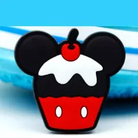 1Pcs Hot Cartoon Disneys Shoes Charms Crocs Cute Animal Decoration Buckle PVC Badges Shoe Accessories For Stitch Kids Bo