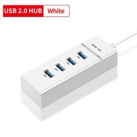 อะแดปเตอร์ขยายเครื่องแยกอเนกประสงค์ฮับ3.0 4พอร์ต USB 3.0/2.0สำหรับพีซีตั้งโต๊ะแล็ปท็อป