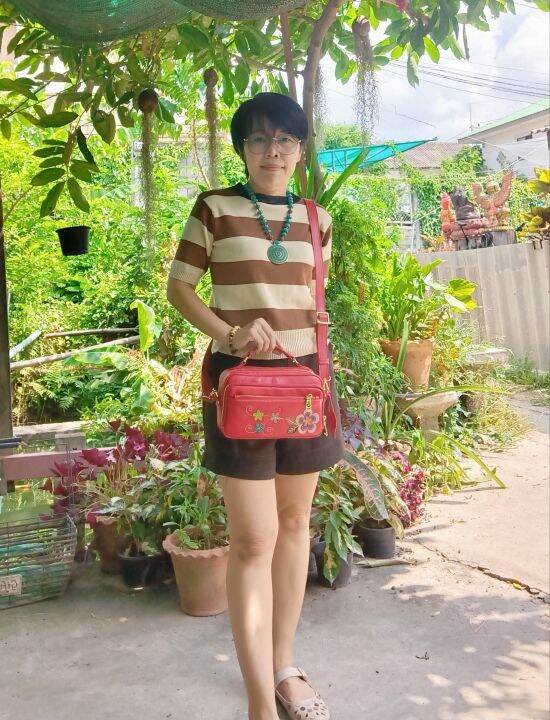 gpbags-กระเป๋าสะพายขนาด-9-นิ้ว-n349-05-กระเป๋าถือ-กระเป๋าหนังวัวแท้-หนังชามัวส์