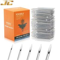 【YF】ﺴ  100PCS Piercing Needles 12/14/16/18/20g Disposable  for Ear Eyebrow Supply