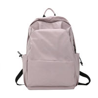 HOCODO Men Backpack New Solid Color Fashion School Bag For Teenage Backpacks Unisex Shoulder Travel Bag Male Rucksack Mochila