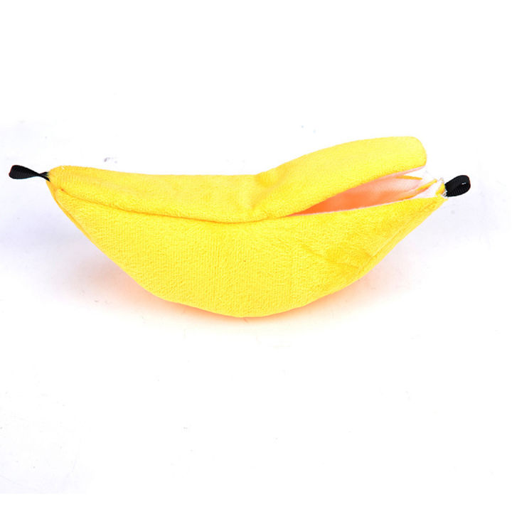 ที่นอนกล้วยสัตว์เล็ก-ที่นอนกล้วยกระรอก-ที่นอนหนูแฮมเตอร์-ที่นอนแขวนกรง-small-pet-banana