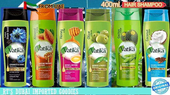 Original VATIKA Shampoo 400ML Imported from Dubai | Lazada PH