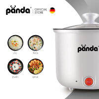 PANDA หม้อไฟฟ้า 1.4L หม้อไฟฟ้า อเนกประสงค์ ไม่ติดหม้อ เหมาะสำหรับ 2-3 คน