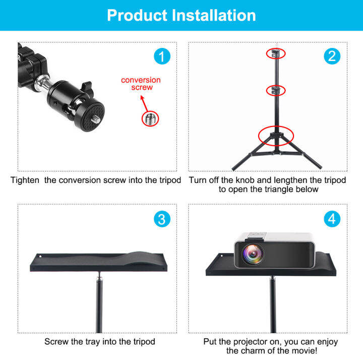 2021aao-110cm-160cm-portable-projector-bracket-yg430-yg650-c2-c6-c3-projector-tripod-universal-stand-mount-laptop-projection-bracket