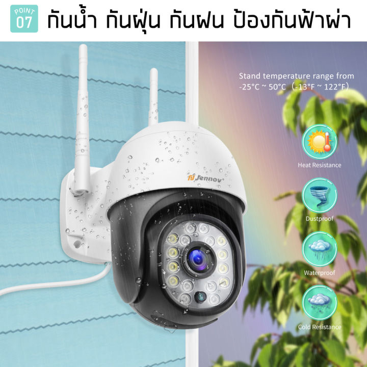 v380-5mp-กล้องไร้สาย-camera-wifi-outdoor-กล้องวงจรปิด-cctv-night-vision-โทรทัศน์วงจรปิด-360-ไม่มีจุดบอด-เครื่องเดียวก็เพียงพอสำหรับหลายมุม-app-v380ภาษาไทย