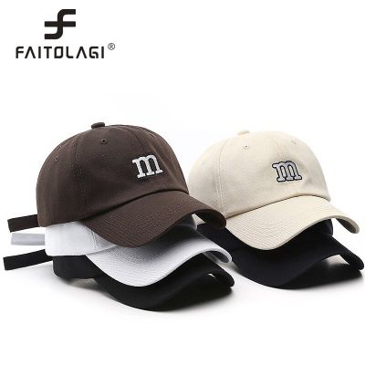 Gorras หมวกคุณพ่อผ้าปักลายตัวอักษรหมวกเบสบอลเด็กหญิงเด็กชายหมวกผ้าฝ้ายแบบสแนปแบ็คผู้หญิงผู้ชายลำลองม่านบังแดดสีพื้น