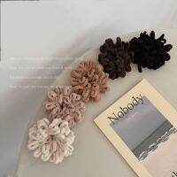 【cw】 Vintage Towel Hair Band Wide Wide Hair Friendly String Hair Elastic Band Women Mori Style Hair Accessories Women ！