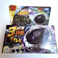 Takara Tomy Beyblade เสื้อยืดฟิวชันการต่อสู้โลหะ122 DIABLO NEMESIS X:D 4D กับ Laher