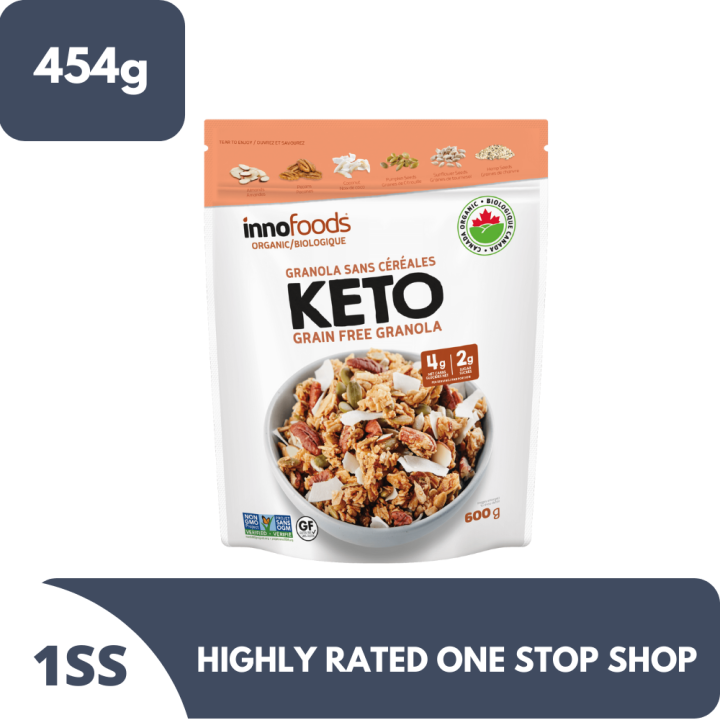 Inno Foods Keto Grain Free Granola 600g Lazada PH