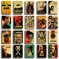 2023 Fashion Vintage Poster Classic Movie Cheap Literature Kill Bill Fight Club Retro Metal Tin Sign Cave Man Garage Wall Plaques Home Decor