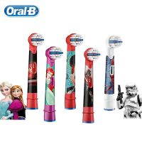 R Oral B Kids Replacement Brush Heads Stages Power EB10 Soft Brush Refills For Oral B Children Electric Toothbrush 3 Years Old+