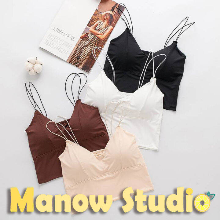 บราสายเดี่ยว-เสื้อกล้าม-สายเดี่ยว-บราสายเดี่ยวแบบสวม-1128-manow-studio