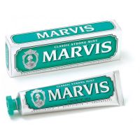 MARVIS Classic Strong Mint Toothpaste 75ml. (สีเขียว) ยาสีฟันกลิ่นหอมมิ้นท์สดชื่นสุดๆ