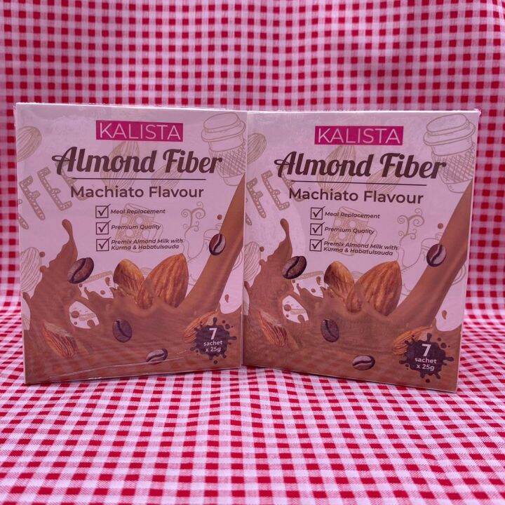 KALISTA ALMOND FIBER MEAL REPLACEMENT {MACHIATO FLAVOUR} ORIGINAL