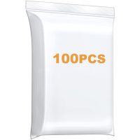 Cheap Zip Lock Plastic Bags Transparent Packaging Poly Bags with Resealable Lock Seal Zipper for Home Storage/Jewelrys Packing Food Storage Dispensers