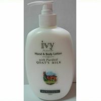 Ivy hand&amp;body lotion with Goats milk 450ml.