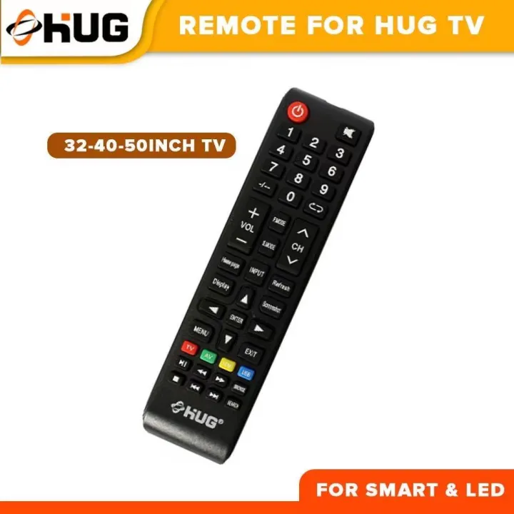 COD HUG Remote for Hug LED & Smart TV For 32