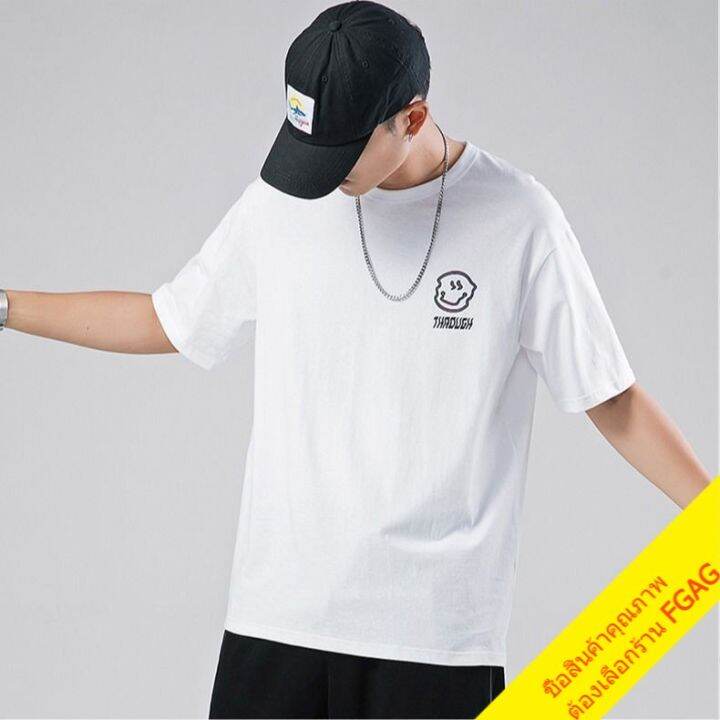 miinshop-เสื้อผู้ชาย-เสื้อผ้าผู้ชายเท่ๆ-เสื้อยืดแนวสตรีทผู้ชาย-oversize-เสื้อผ้าแฟชั่นวัยรุ่น-เสื้อโอเวอร์ไซส์เกาหลี-วินเทจ-ทรงหลวม-3d-เรืองแสง-xxl-เสื้อผู้ชายสไตร์เกาหลี