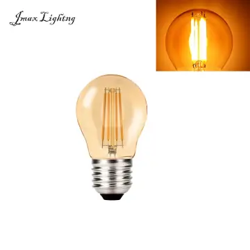 Ampoule LED Mini Globe Amber Dimmable E14 - Colors