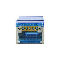 [HOT QAA,JXHKLWW 121] 1ชิ้น WDH407สกรู Junction Modular Universal Wire ขั้วต่อไฟฟ้า Din Rail Terminal Block Power Distribution Box