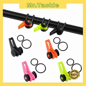 Portable Fishing Hook Keeper Lure Bait Holder With Rubber Rings