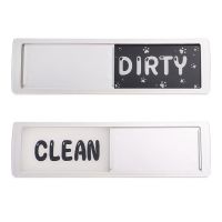 Clean Dishwasher Dirty Magnet Refrigerator Sign Magnets Notice Boardmagnetic Indicator Dual-side Dishwasher Magnet Sign