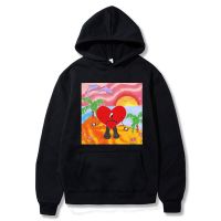 2023 newbad กระต่าย hoodies ฤดูร้อนไม่มีเพลงอัลบั้ม Hoody Harajuku streetwear Mens sweatshirt