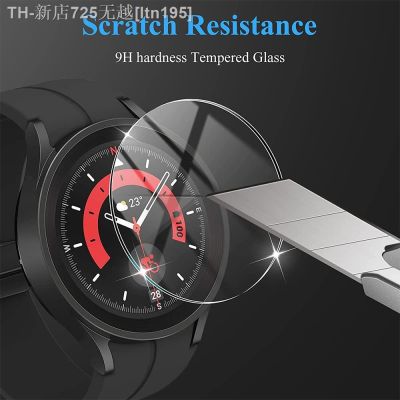 【CW】✒  Tempered Glass for 5 pro 45mm Anti-Scratch Protector watch4 Watch5 4 44mm 40mm