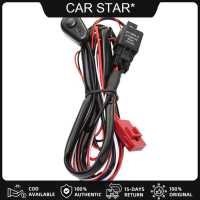 [COD Available] Wiring Harness Kit with Fuse Relay Switch for 2 LED Light Bar Fog Light