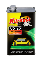 คูลูม่าร์ ทินเนอร์แห้งเร็ว เบอร์ 10 (Kuruma Universal Fast Thinner No.10) ขนาด 1ลิตร