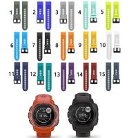 22mm Silicone Quick Release Easy Fit Band Strap for Garmin Instinct 【BYUE】