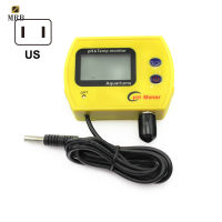 2-in-1 Digital Water PH Meter with Backlight Temperature Monitor for Aquarium Swimming Pool