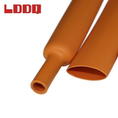 LDDQ 19.1mm Orange Heat Shrink Tube with Glue Adhesive Lined 3:1 Waterproof Shrinkable Tubing 1m/5m/10m High Quality Promotion! Cable Management