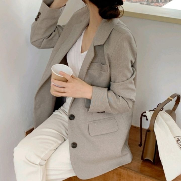 cod-south-korea-chic-temperament-two-joker-advanced-texture-female-autumn-suit-cardigan-coat