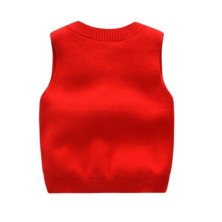 good-baby-store-2018-winter-new-kids-sweater-knitted-vests-for-girls-v-neck-fleece-vest-boy-casual-sleeveless-vest-sweater