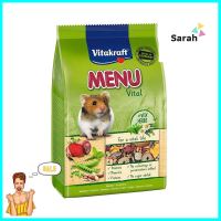 อาหารหนูแฮมสเตอร์ VITAKRAFT HAMSTER MENU AROMA 400 ก.HAMSTER FOOD VITAKRAFT HAMSTER MENU AROMA 400G **คุณภาพดี**