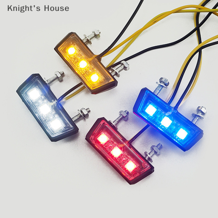 knights-house-ป้ายทะเบียนรถจักรยานยนต์12v-1ชิ้น-ไฟ-led-ป้ายทะเบียนรถจักรยานยนต์กันน้ำไฟป้ายทะเบียนรถมอเตอร์ไซด์ใช้ได้ทั่วไปไฟเบรก