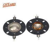 GHXAMP 25.4Mm ไทเทเนียมไดอะแฟรมแหวนแหลมคอยล์เสียง8OHM 6OHM 25.5หลัก8OHM ทวีตเตอร์ซ่อมแซมลำโพง1คู่