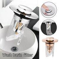 Bathroom Stainless Steel Pop-Up Bounce Core Basin Drain Filter Hair Catcher Shower Sink Strainer Bath Stopper Bathroom Tool