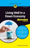 หนังสืออังกฤษ Living Well In A Down Economy For Dummies (2Nd Ed.)