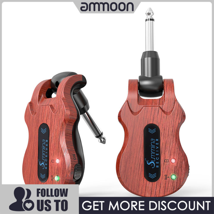 Ammoon wireless outlet guitar transmitter