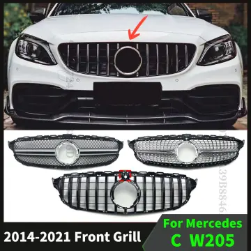 MERCEDES W205 C205 C CLASS AMG PANAMERICANA GT GRILLE 2015 -2018 WITHOUT  CAMERA