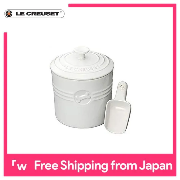 Le Creuset Food Container Pet Food Container (with Scoop) White Lazada PH