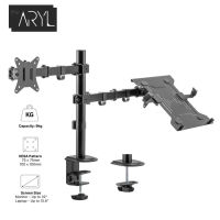 ขาตั้งจอคอม 17-32 นิ้ว + ขาตั้งโน๊ตบุ๊ค ขายึดจอคอมพิวเตอร์ ขาตั้งจอคอมพิวเตอร์ ขาแขวนทีวี ขายึดจอคอม ขาตั้งเดสก์ทอป OA-7X Arm Monitor Holder Laptop Holder