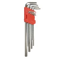 โปรโมชัน ประแจหกเหลี่ยม (รุ่นยาวพิเศษ) HACHI 9 ชิ้น/ชุด HEX KEY SET (EXTRA LONG) HACHI 9EA/SET ไขควง เครื่องมือช่าง ราคาถูก เก็บเงินปลายทางได้