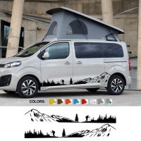 สติ๊กเกอร์รถตู้สำหรับ Citroen Spacetourer E C4 XS M XL MPV Camper Minivan Car ปีนเขา Edition Decal ปรับอัตโนมัติอุปกรณ์เสริม