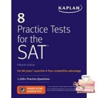 จัดส่งฟรี Kaplan 8 Practice Tests for the Sat : 1,200+ Practice Questions (Kaplan Practice Tests for the Sat) (15th CSM) [Paperback]